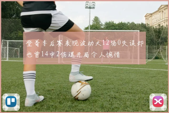 登哥季后赛表现波动大12场0失误却也曾14中2伤退开局令人惋惜